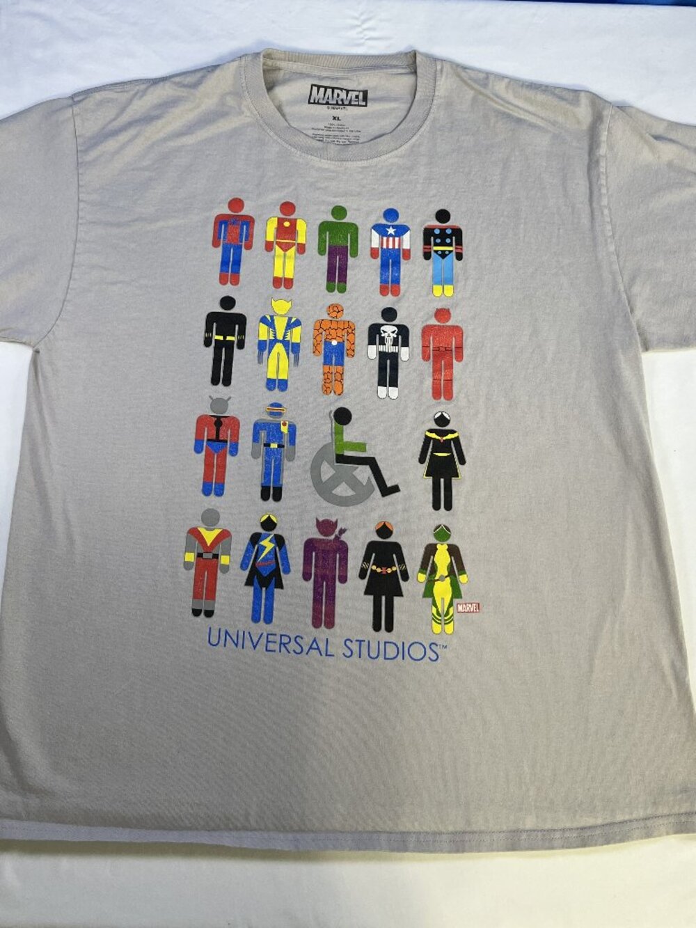 Marvel Universal Studios Grey T-Shirt Men’s Size XL